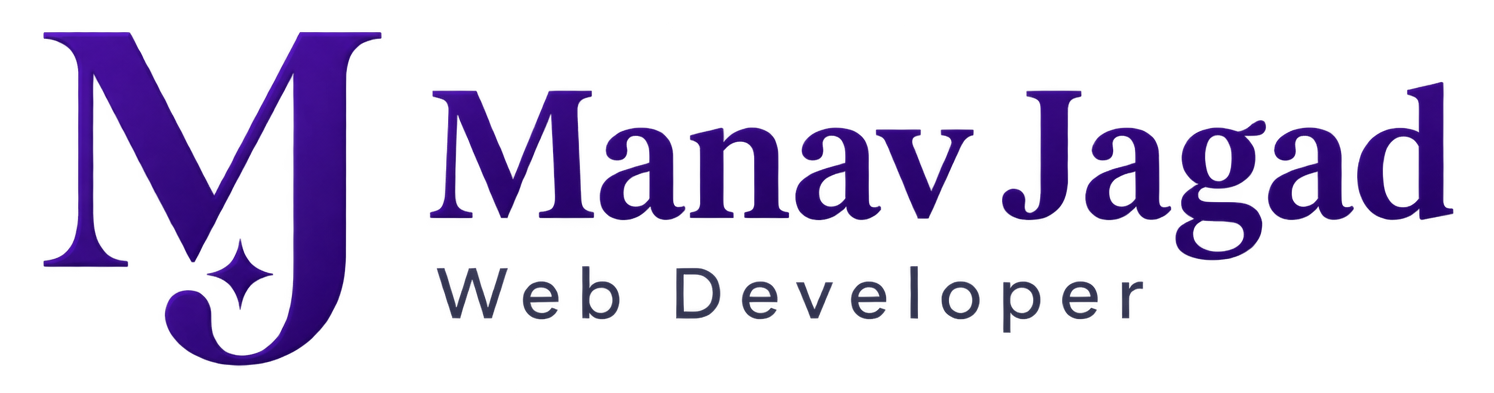 Manav Jagad - Web Developer